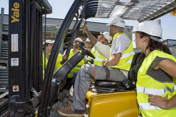 Entretien des engins de chantier