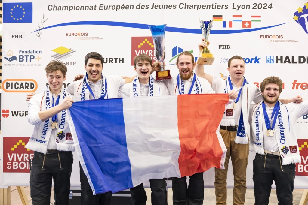 15e championnat d’Europe des jeunes charpentiers