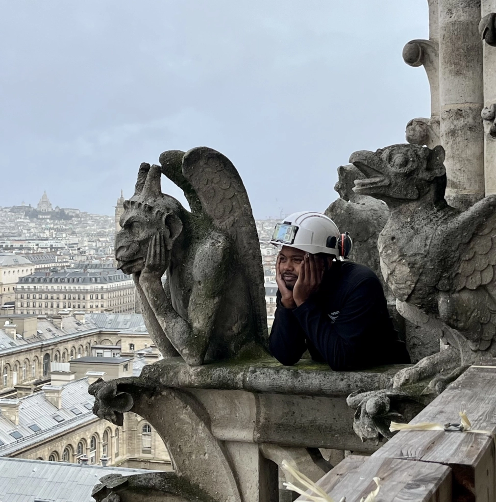 Portait de Jean Damien, Compagnon Charpentier et Bâtisseur de cathédrale