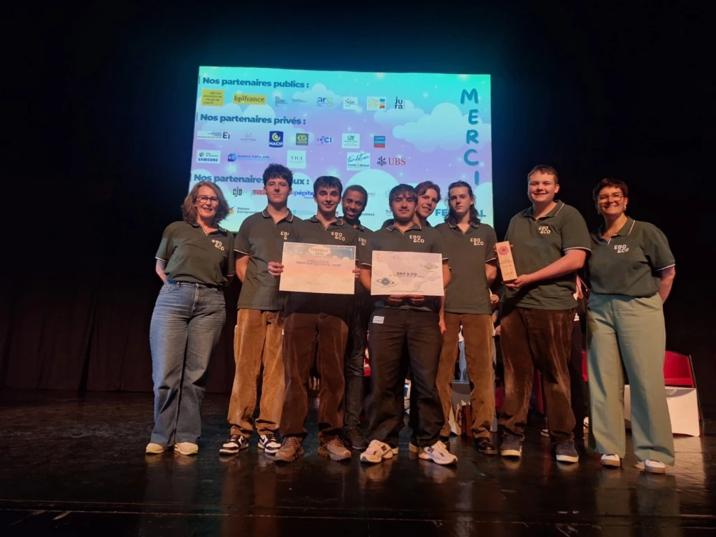Nos étudiants vainqueurs au Festival Régional des Mini-Entreprises 2026 !